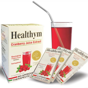 Healthym Cranberry Juice Extract - 500mg - Sozo  Sales