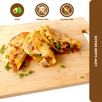 PRE-ORDER Fitness & Flavors | Low-carb Chicken Quesadilla