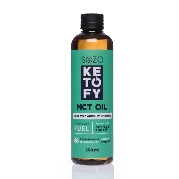 Ketofy MCT Oil - Pure C8 | Brain Octane - Sozo  Sales